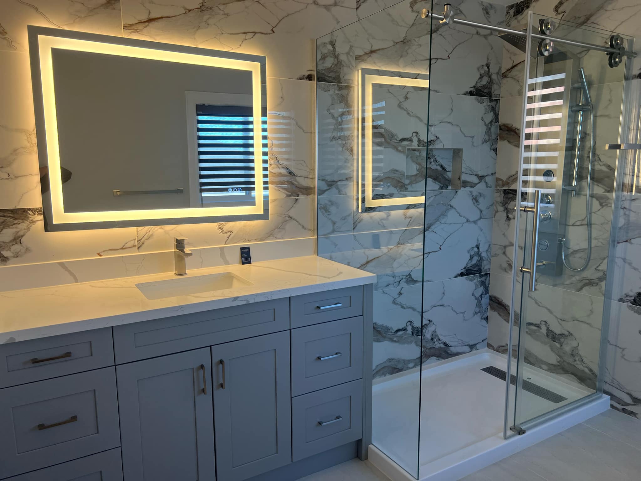 Modern Bathroom Remodel After